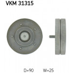 SKF Umlenk-/Führungsrolle, Keilrippenriemen